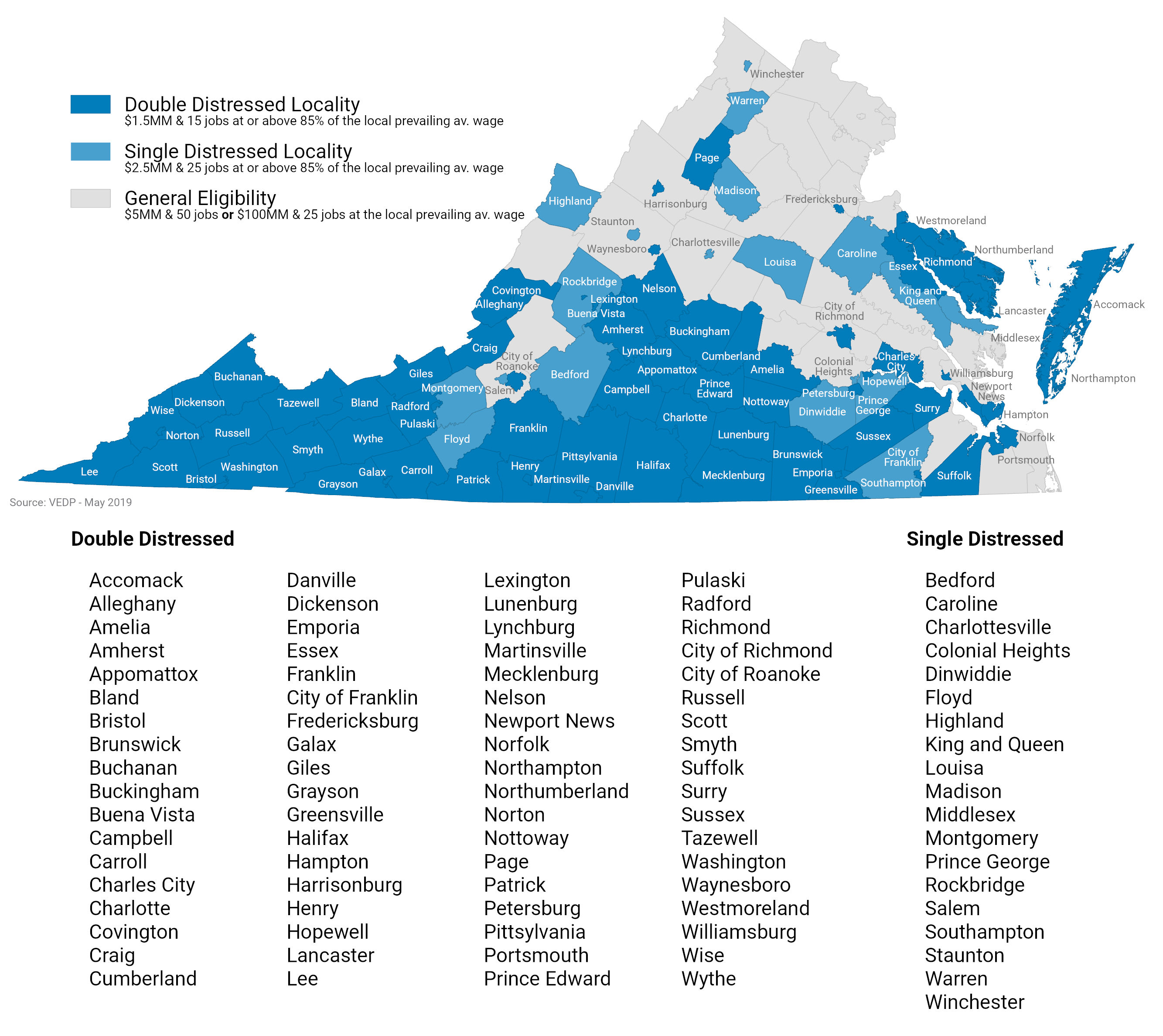 COF Eligibility Map