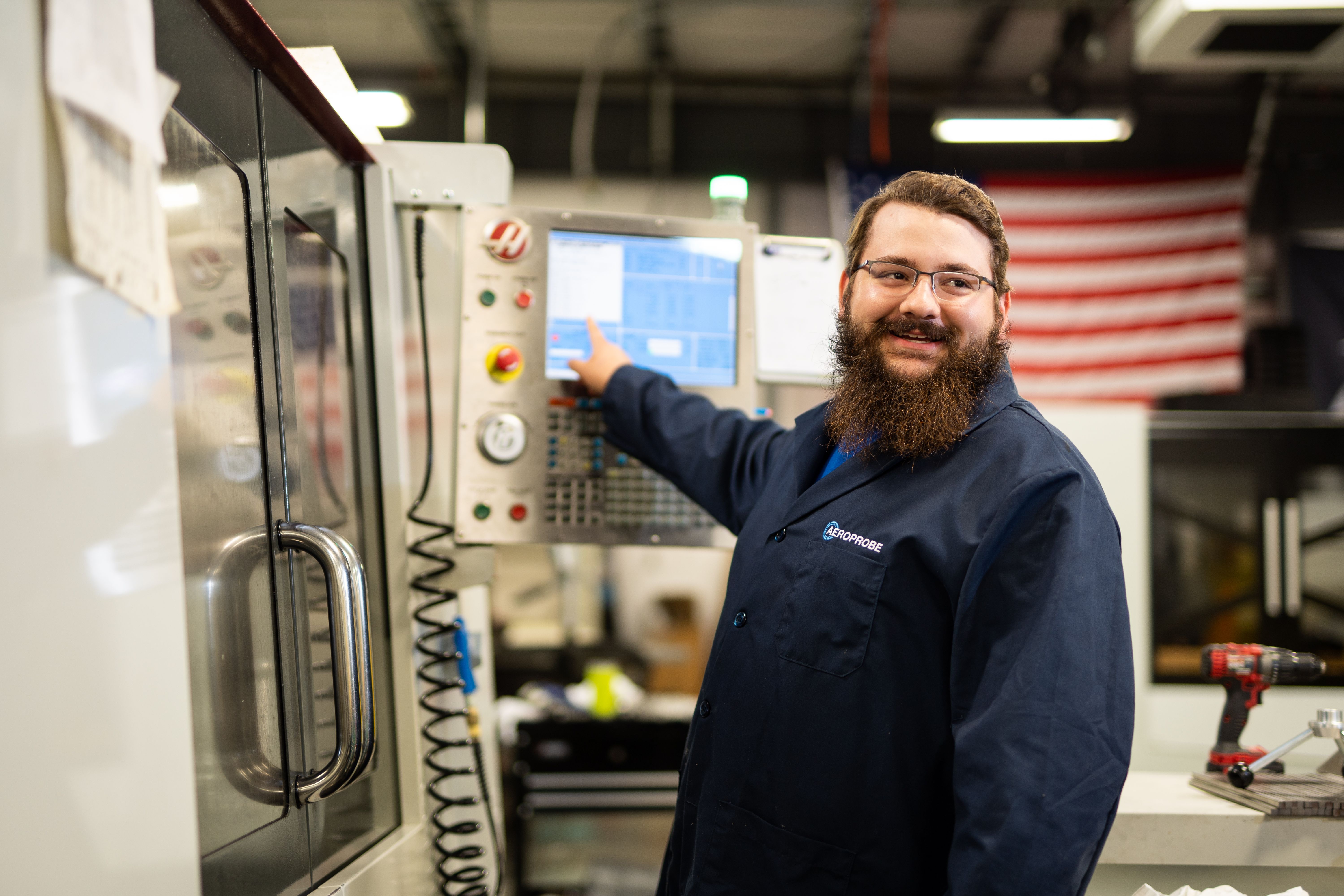 Aeroprobe worker