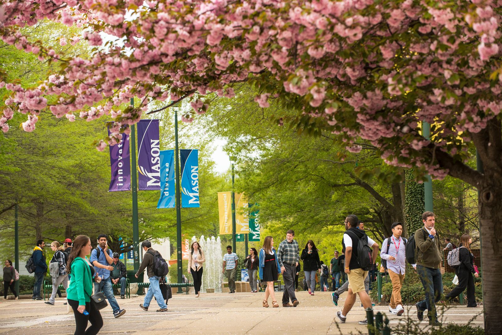 George Mason University students