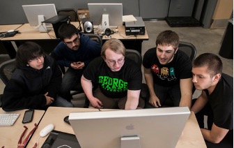George Mason University students