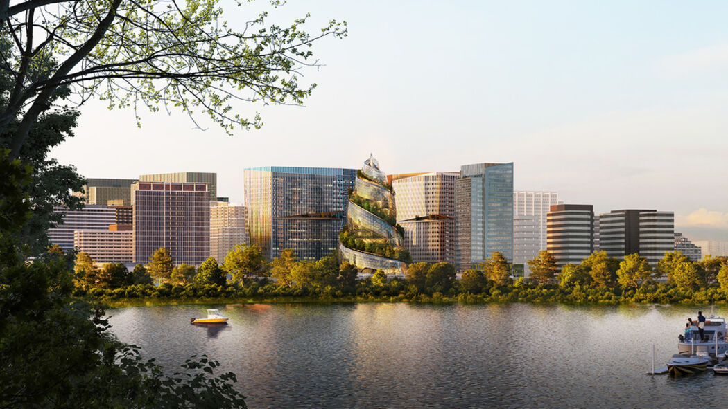Amazon HQ2 rendering