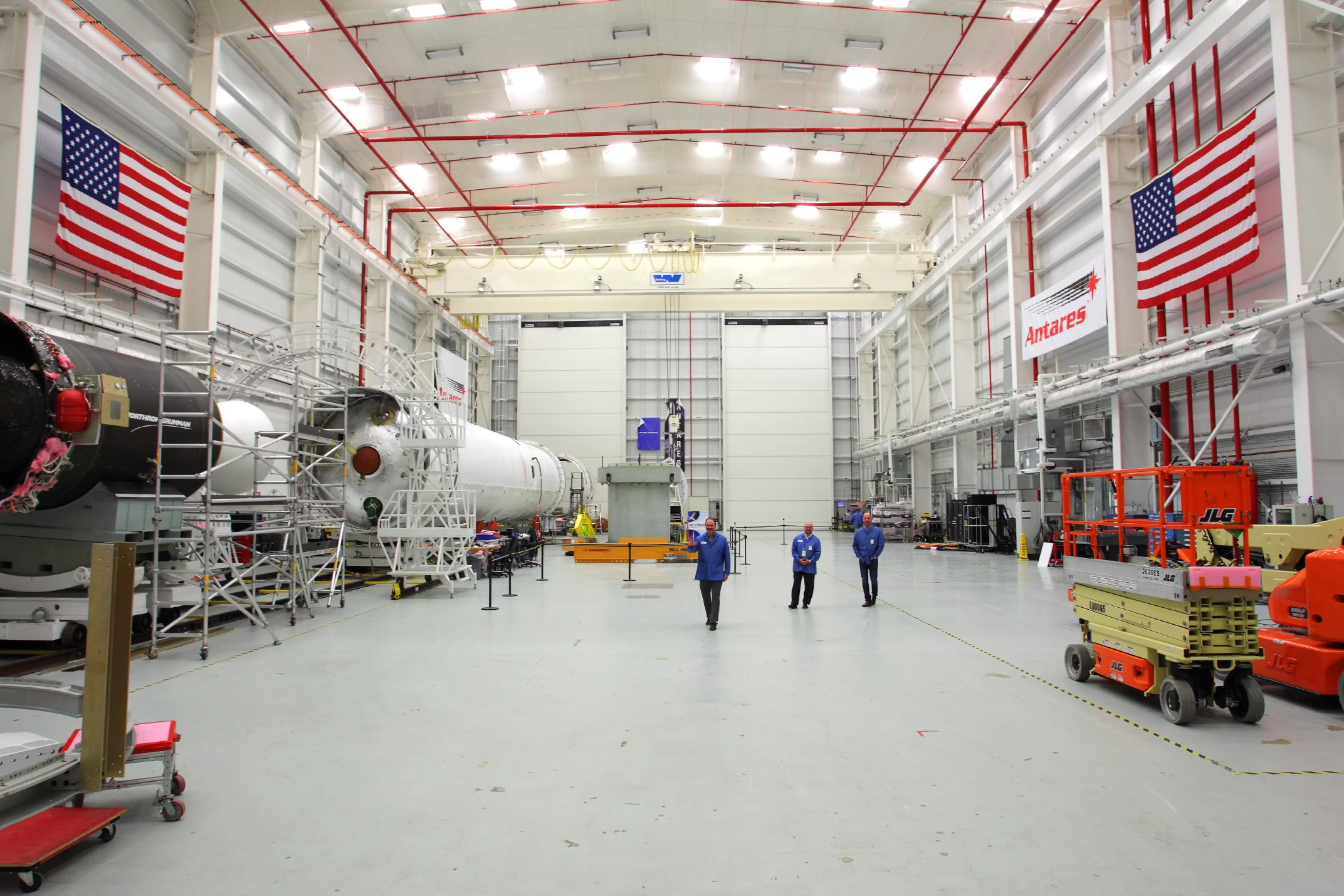 NASA Wallops Flight Facility interior