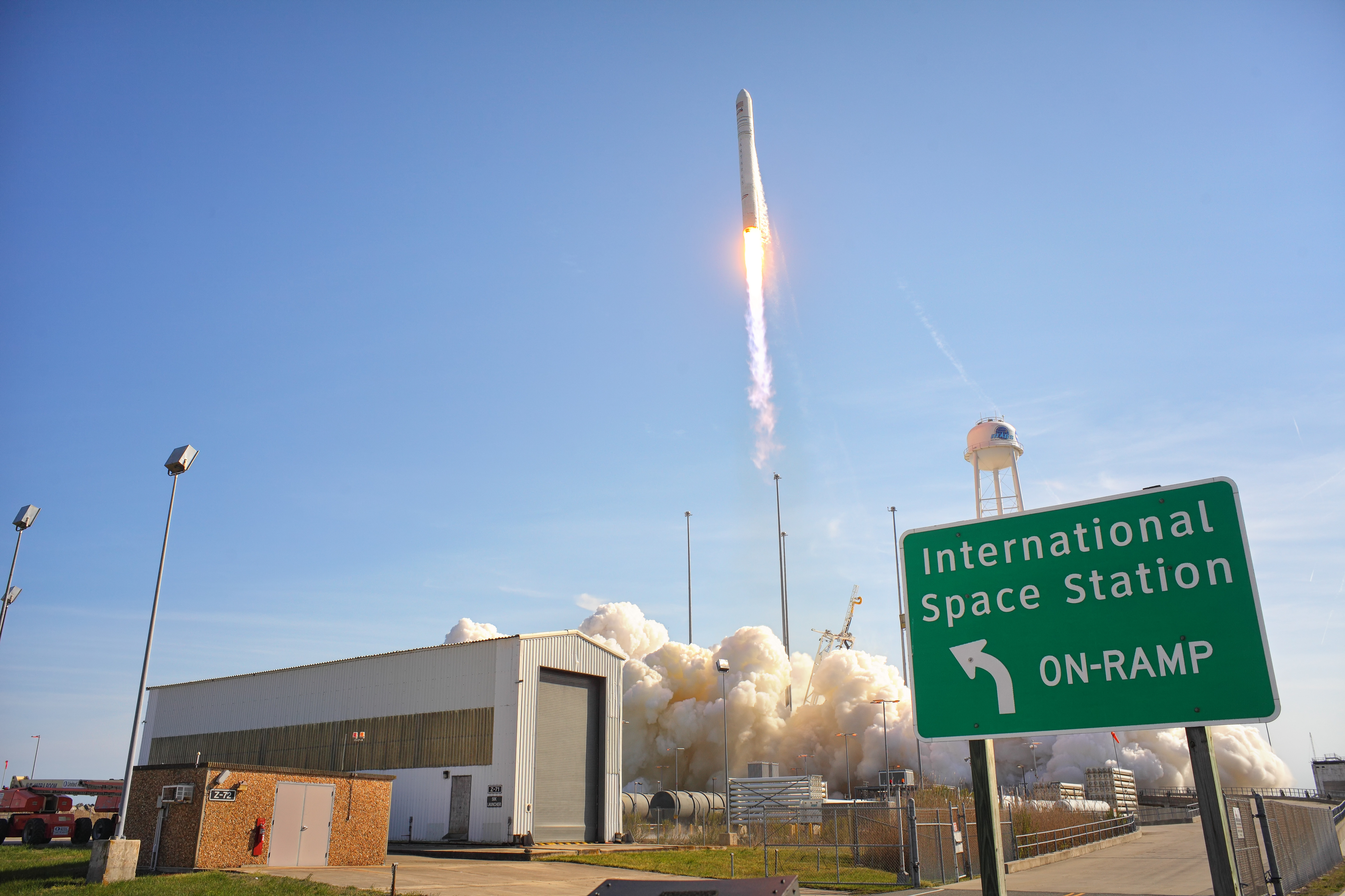 NASA Wallops Flight Facility sign