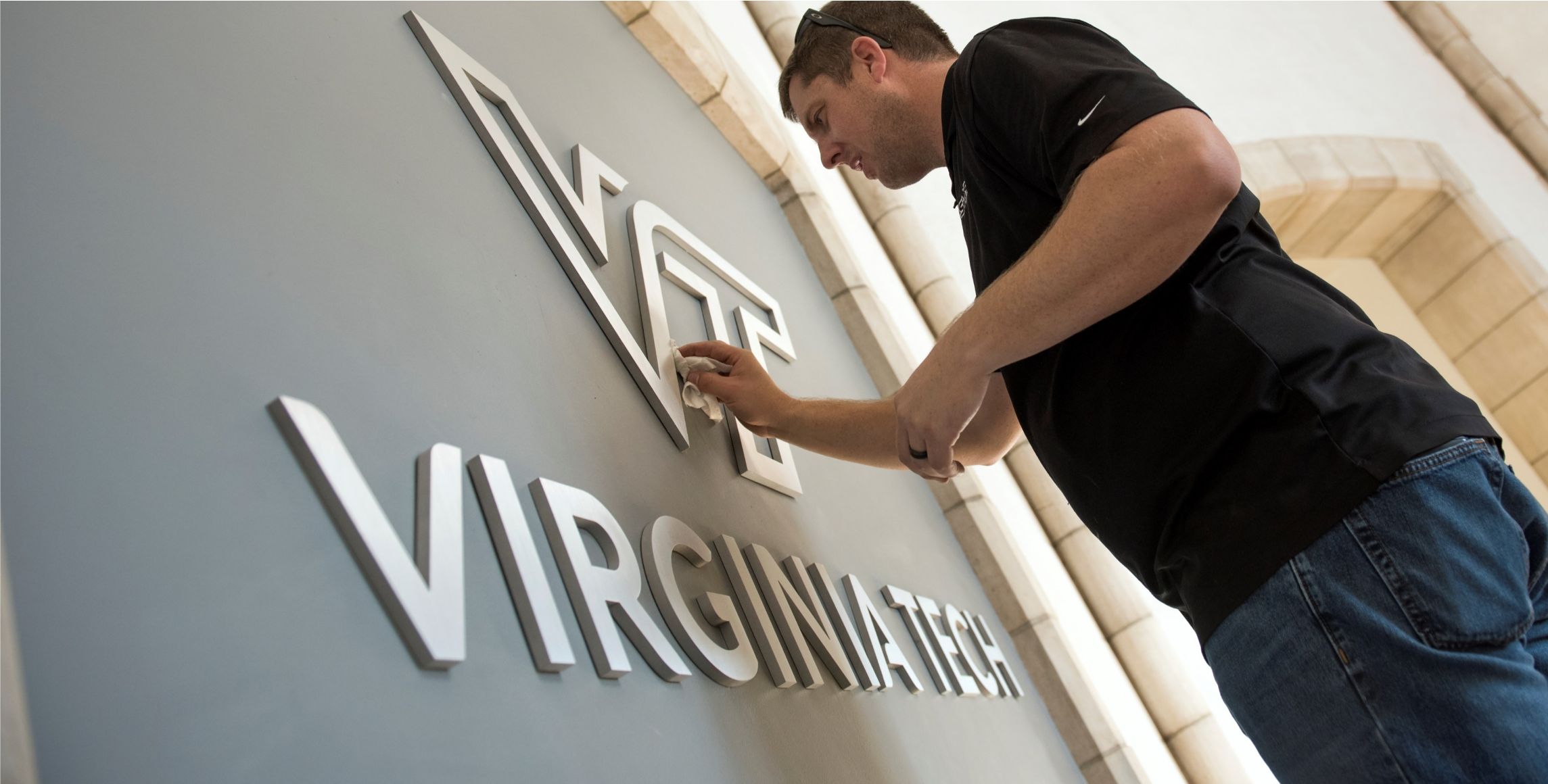 Virginia Tech sign