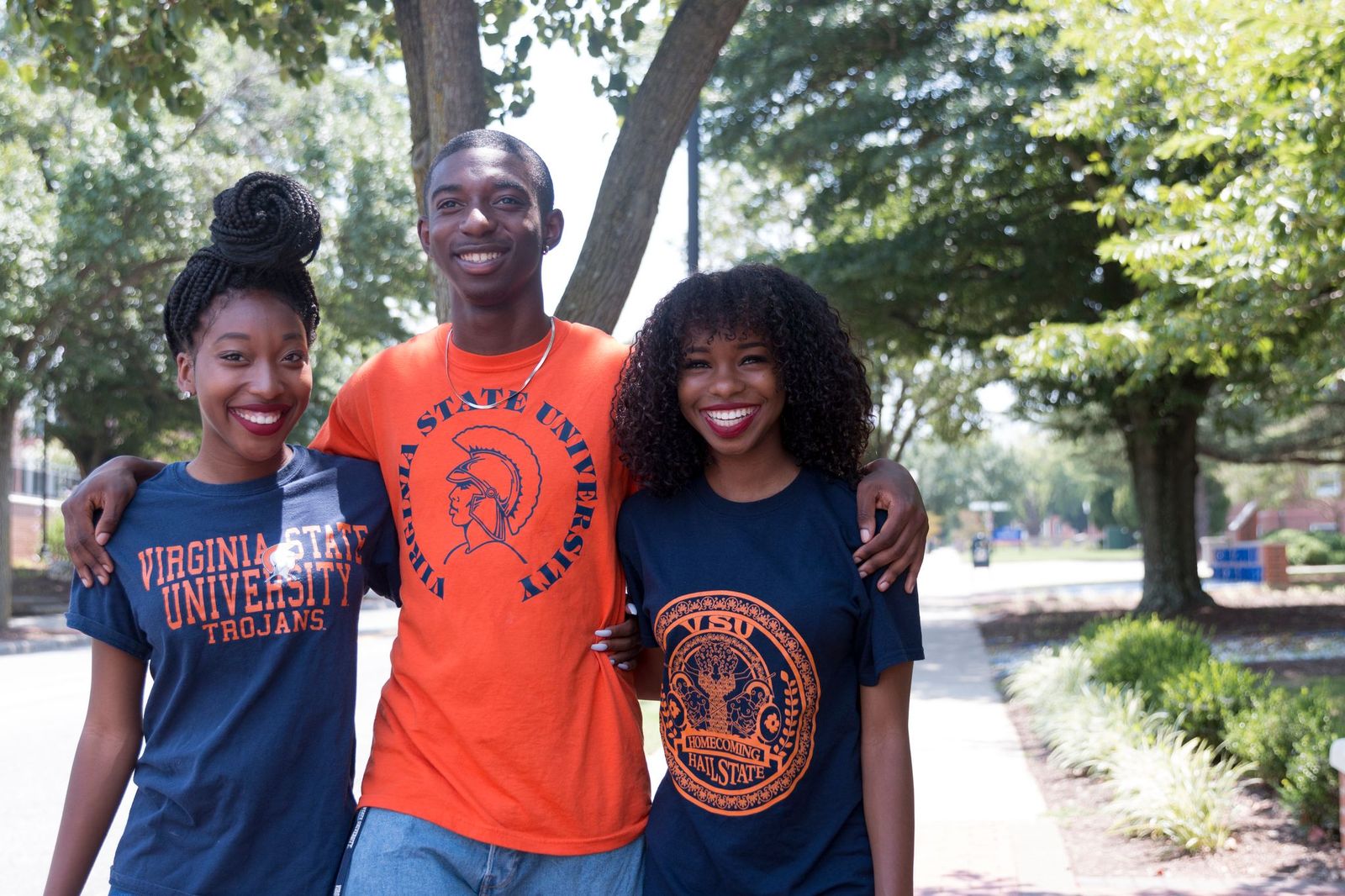 Virginia State University students