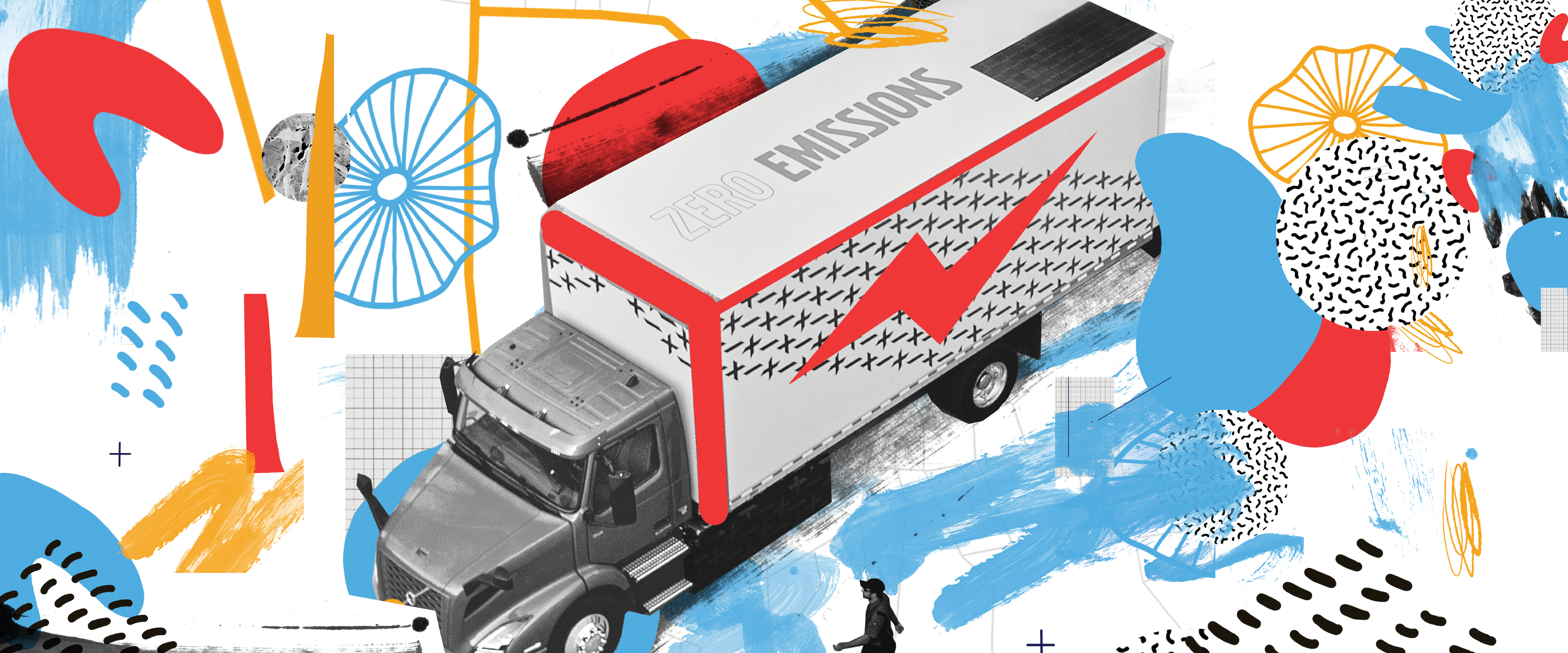 Electric Trucks Collage