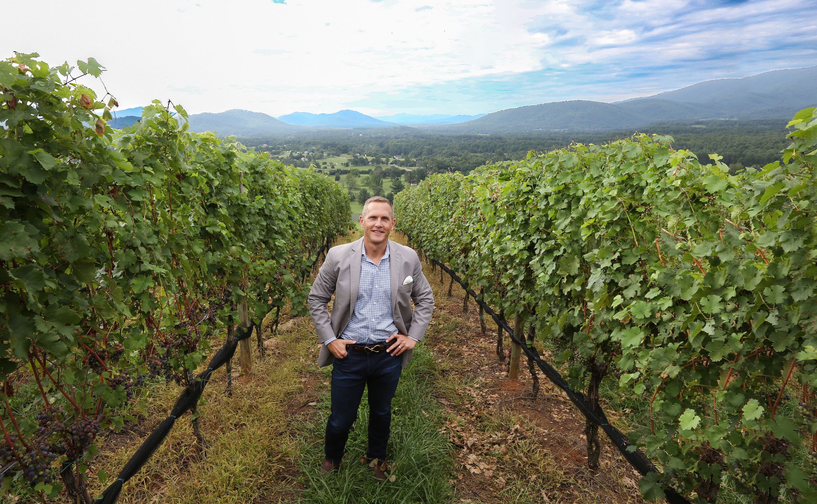 George Hodson, Veritas Vineyards, Nelson County