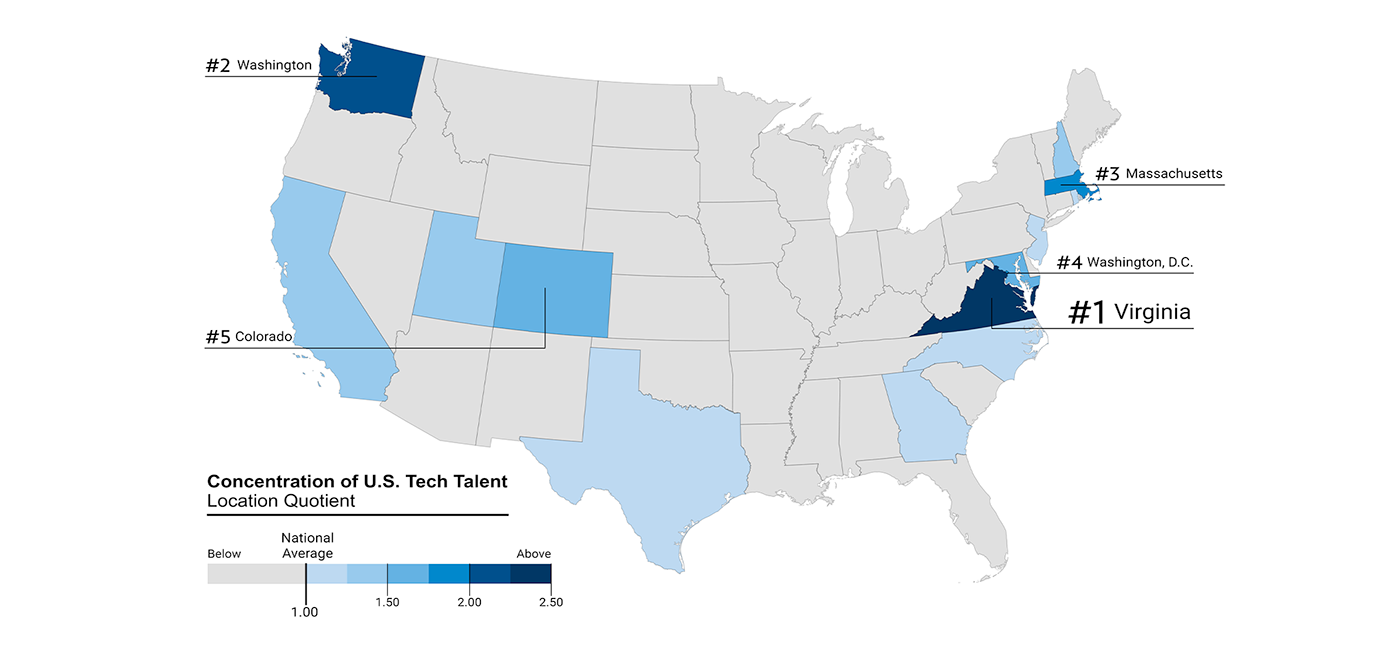 Tech Talent Map 2023