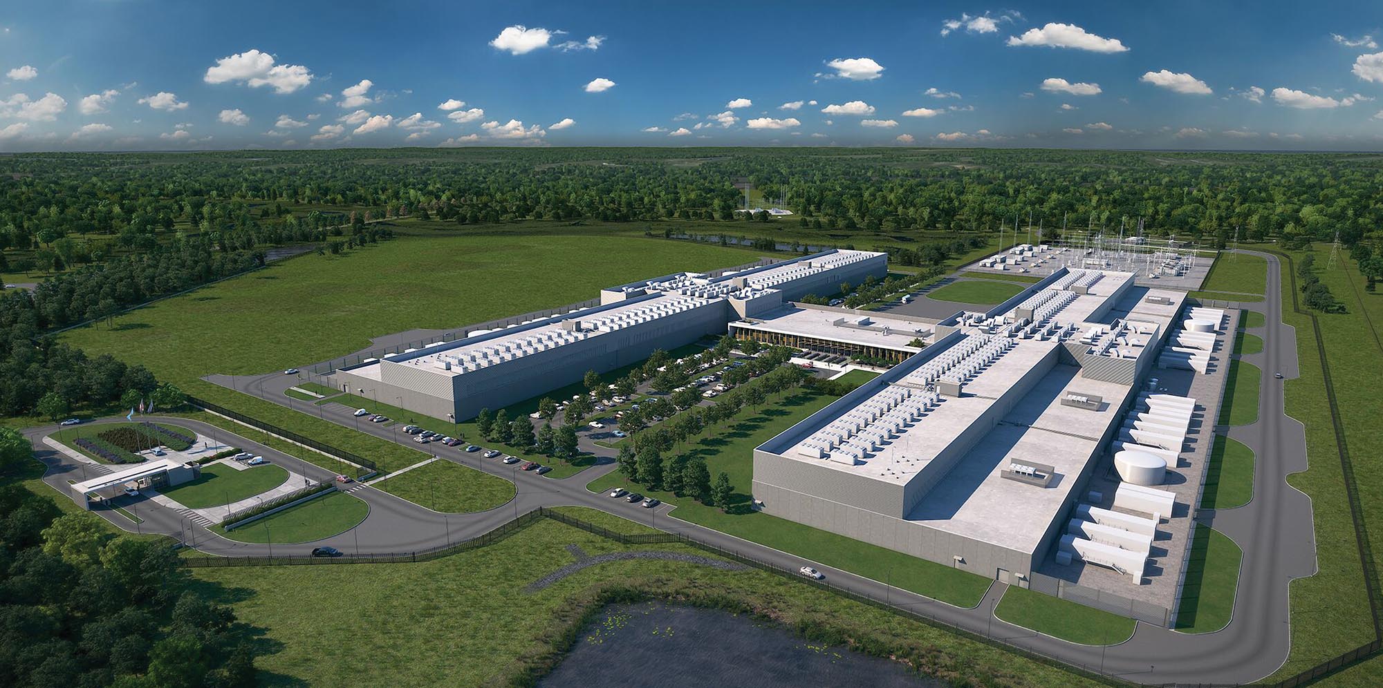 Meta Data Center Rendering, Henrico