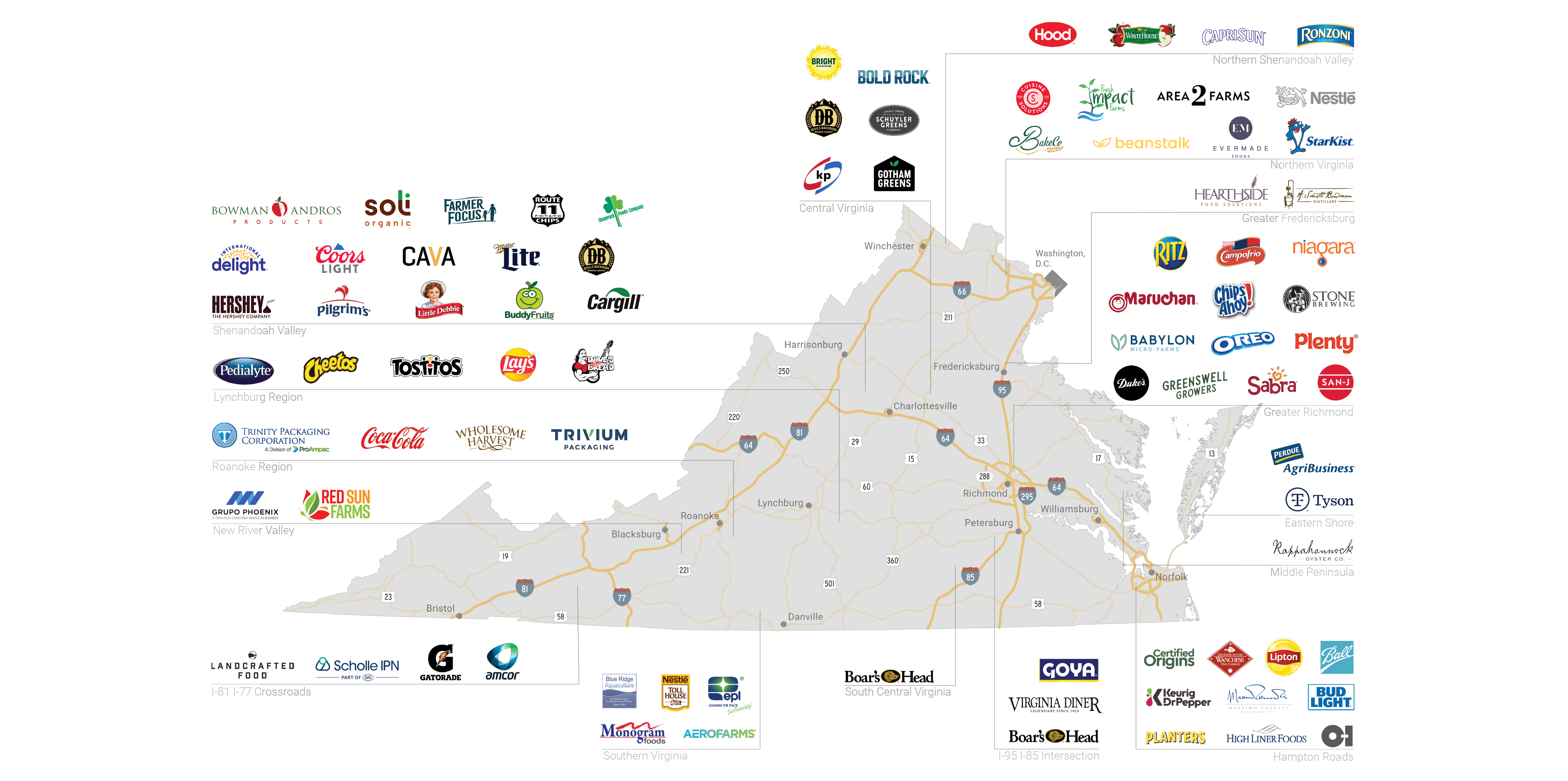 2023 F&B Logo Map 150 wide