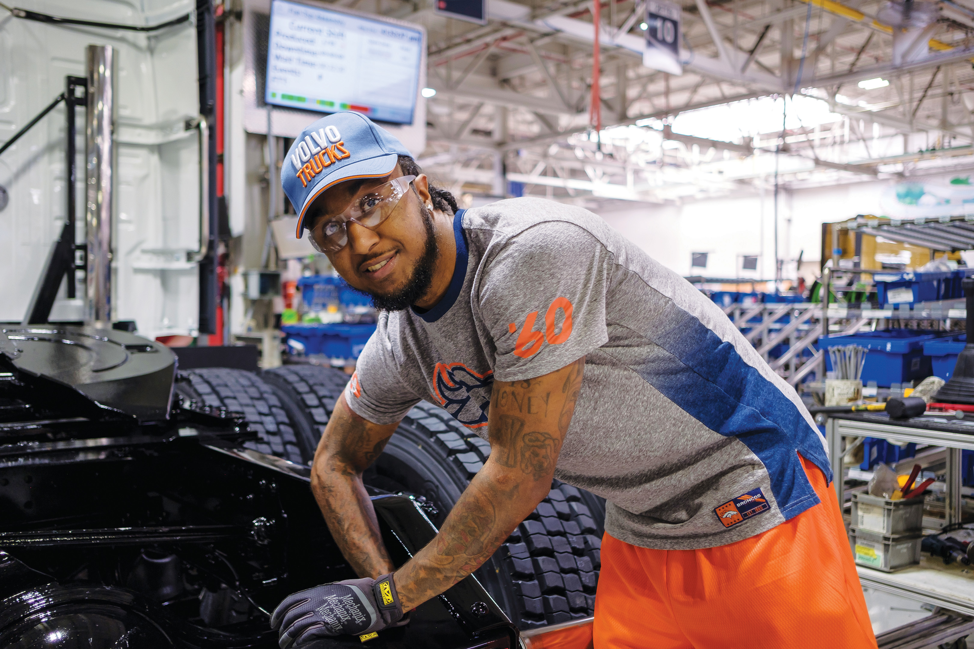 Volvo Trucks Worker