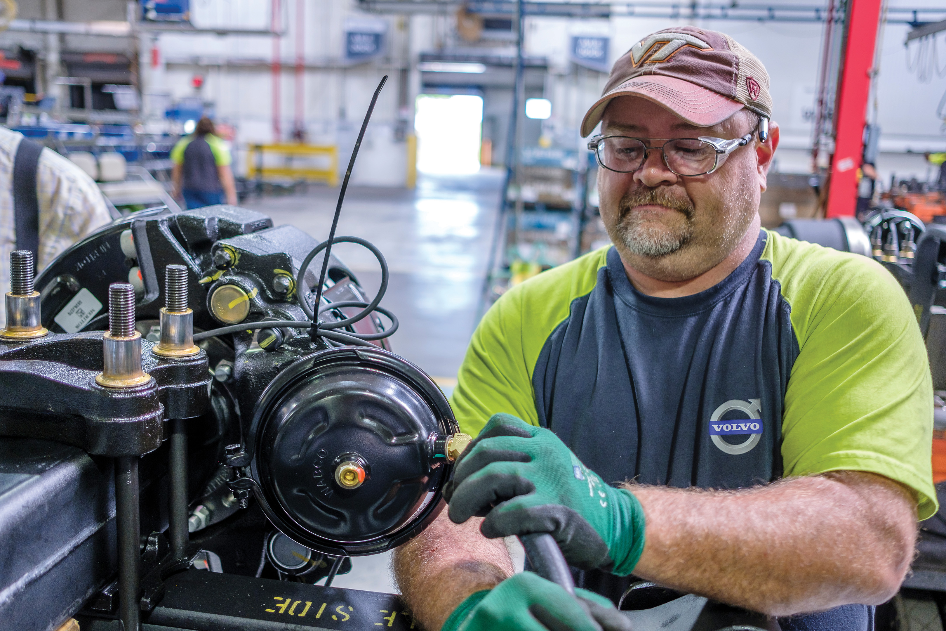 Volvo Trucks Worker