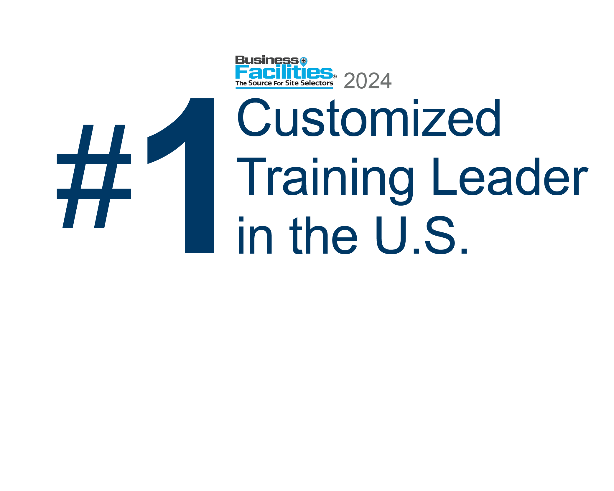 Business Facilities Customized training ranking 2024