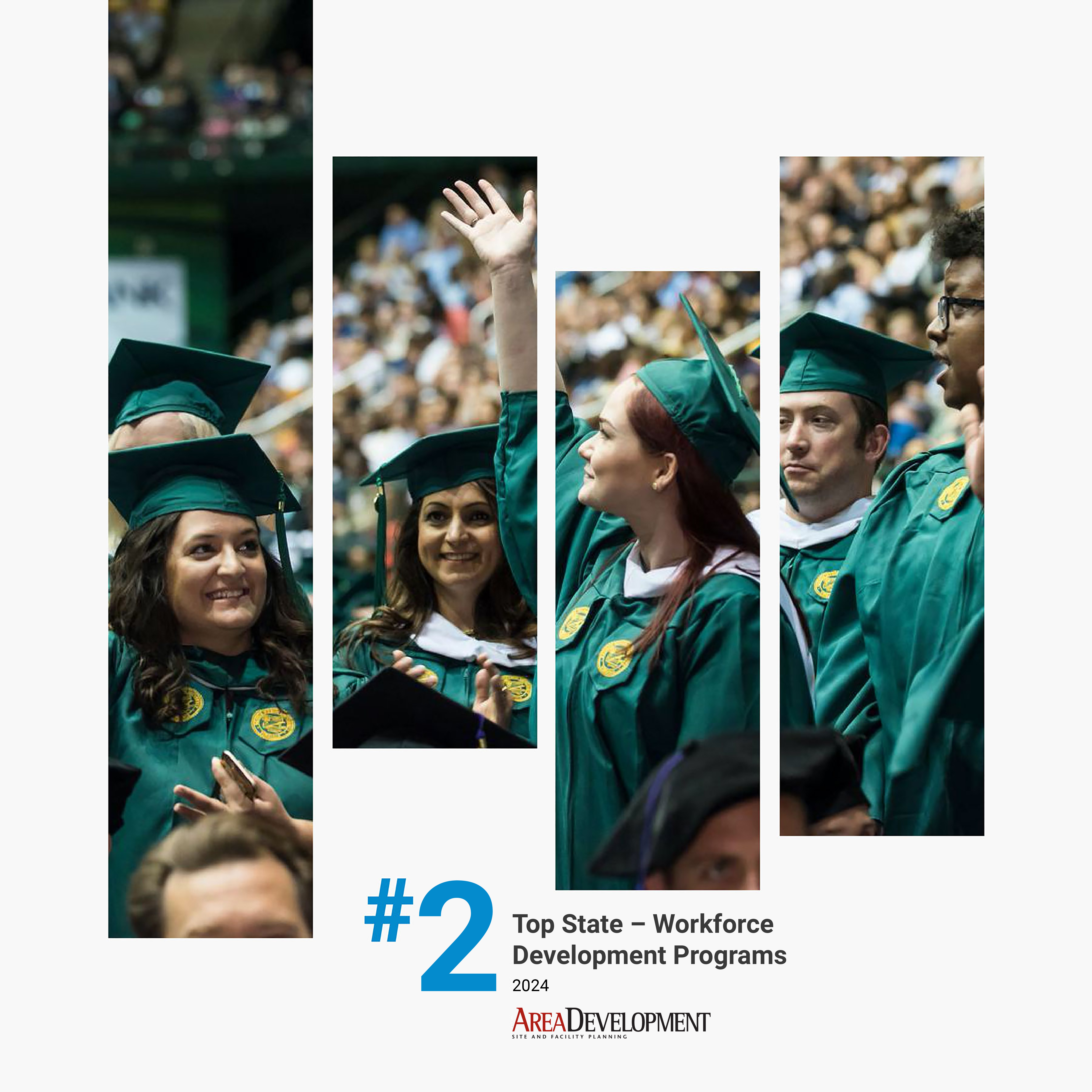 #2 Top State - Workforce Development Programs (Area Development)