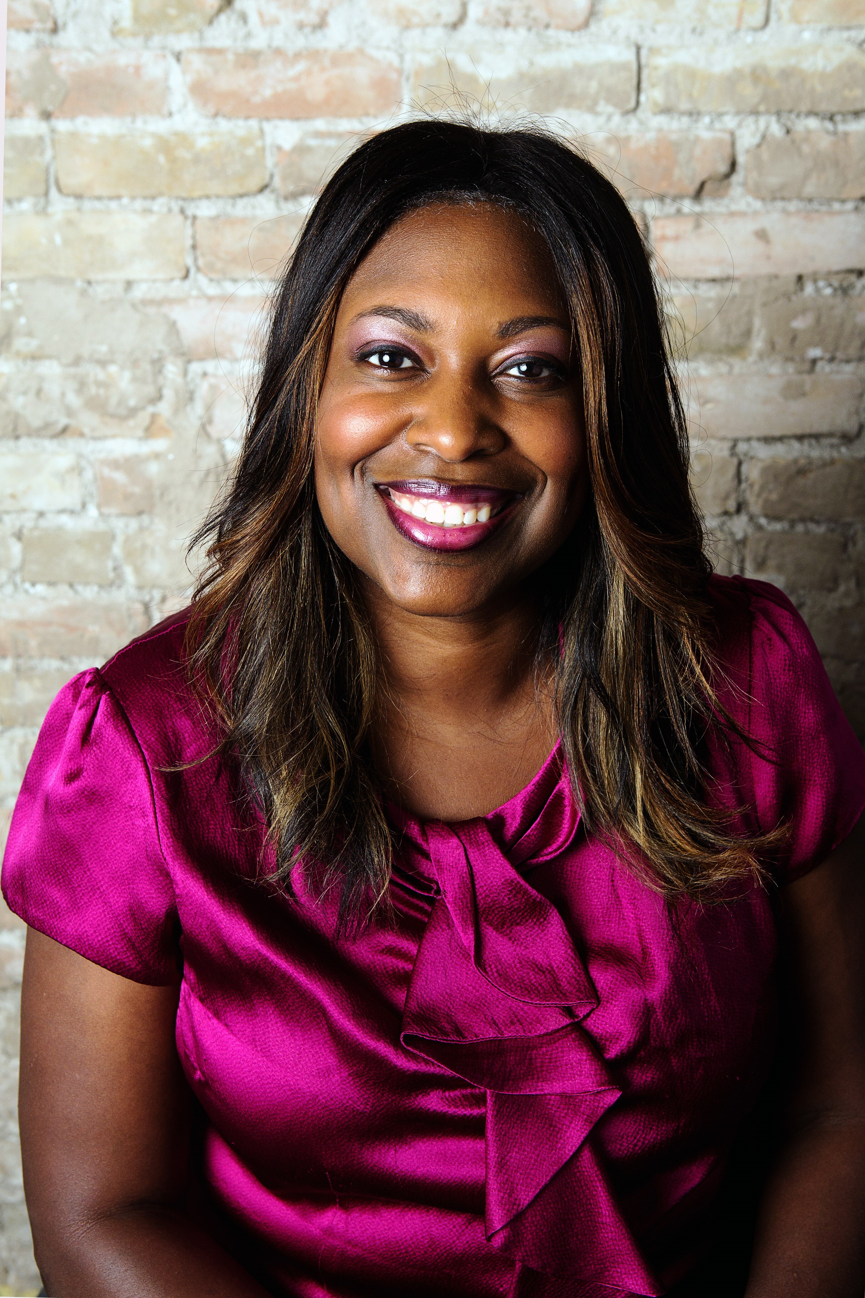 Headshots of Tamara Fields