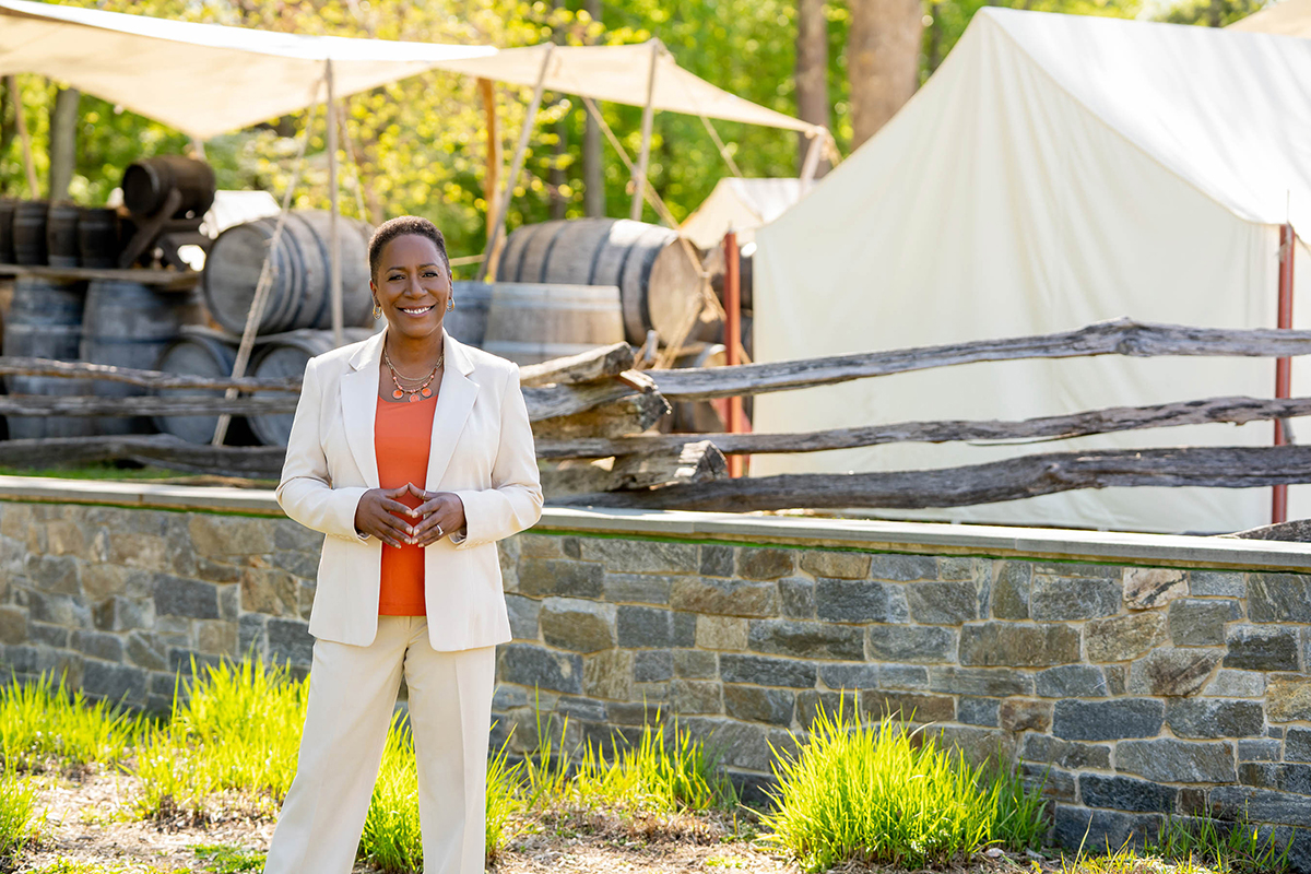 Image of Christy Coleman at yorktown