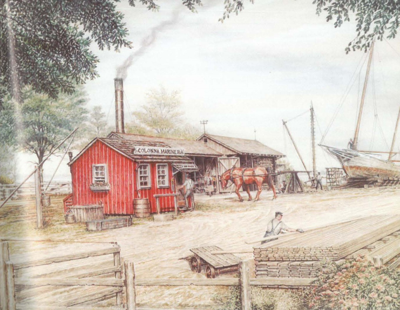 Colonna’s Shipyard began as a small shop servicing wooden ships in Norfolk and has developed into a bicoastal company with major commercial and government clients.