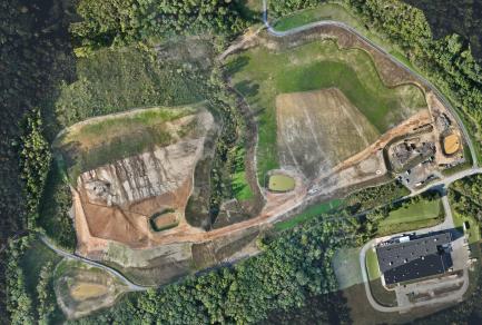 Aerial of Alleghany Regional Commerce Center