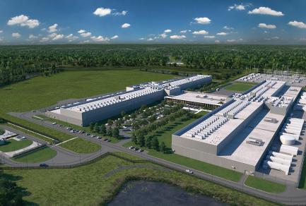 Meta Data Center Rendering, Henrico