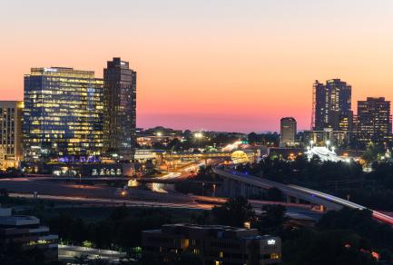 Skyline of Tysons Virginia 
