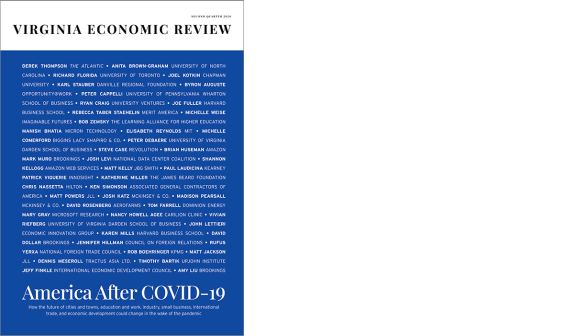 Virginia Economic Review cover Q2 2020