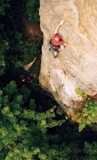 Rock climber