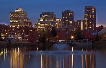 Photo of Reston Town Center skyline