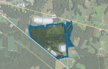 Shirley T. Holland Intermodal Park – Phase II Map