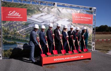 Photo of Eli Lilly groundbreaking