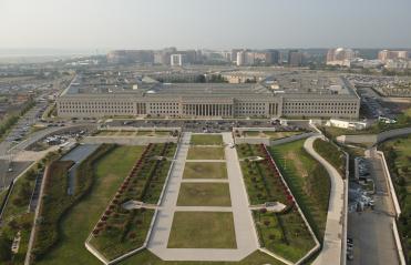 Aerial shot of the Pentagon