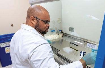 WynnVision LLC, based out of the VA Bio+Tech park in Richmond, creates biofilms that kill bacteria on contact for use in medical devices.