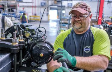Volvo Trucks Worker