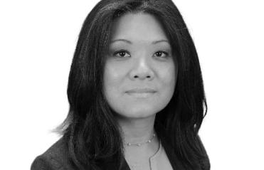Black and white headshot of Candice Ling