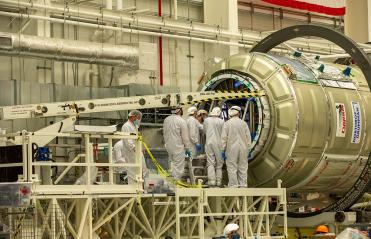 NG14 Cygnus Rollout_NASA Wallops Flight Facility
