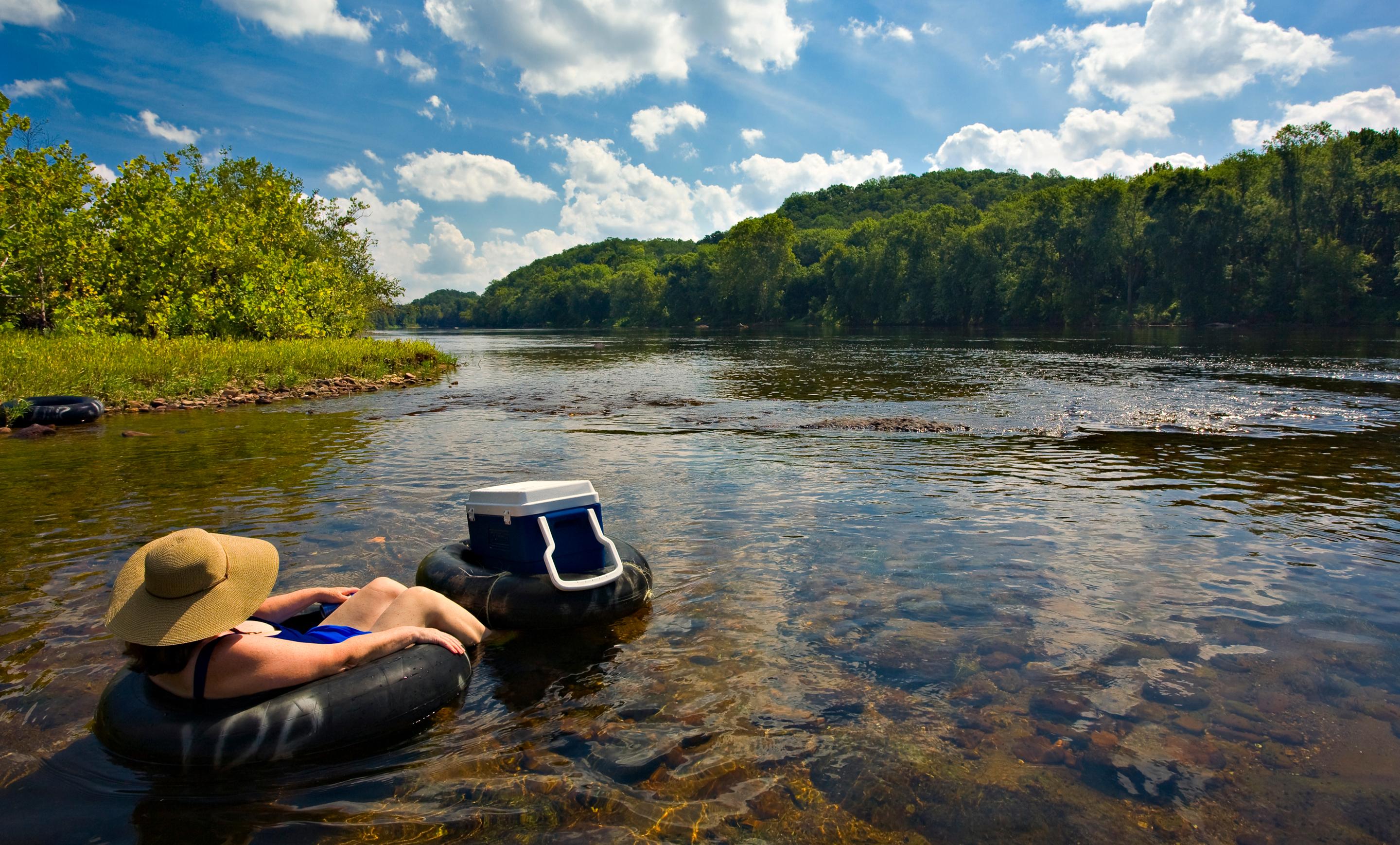 Photo of the James River