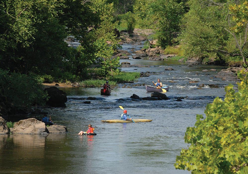 Appomattox River Canoeing Petersburg