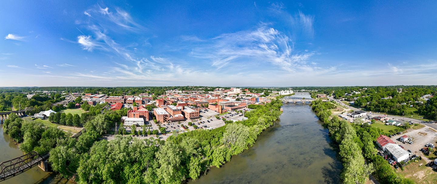 Danville’s revitalization efforts to convert its massive tobacco warehouses into housing and retail earned the city the Great American Main Street Award in 2022.