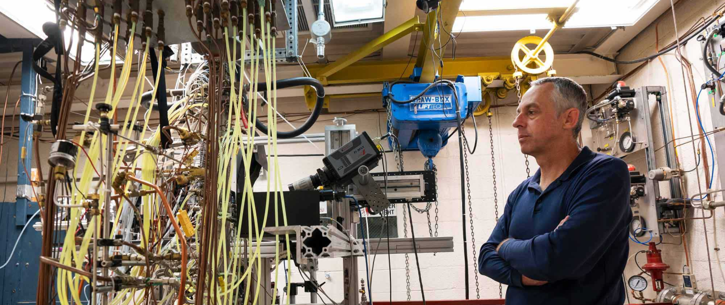 Photo of a man at the Hypersonics Research Conference 