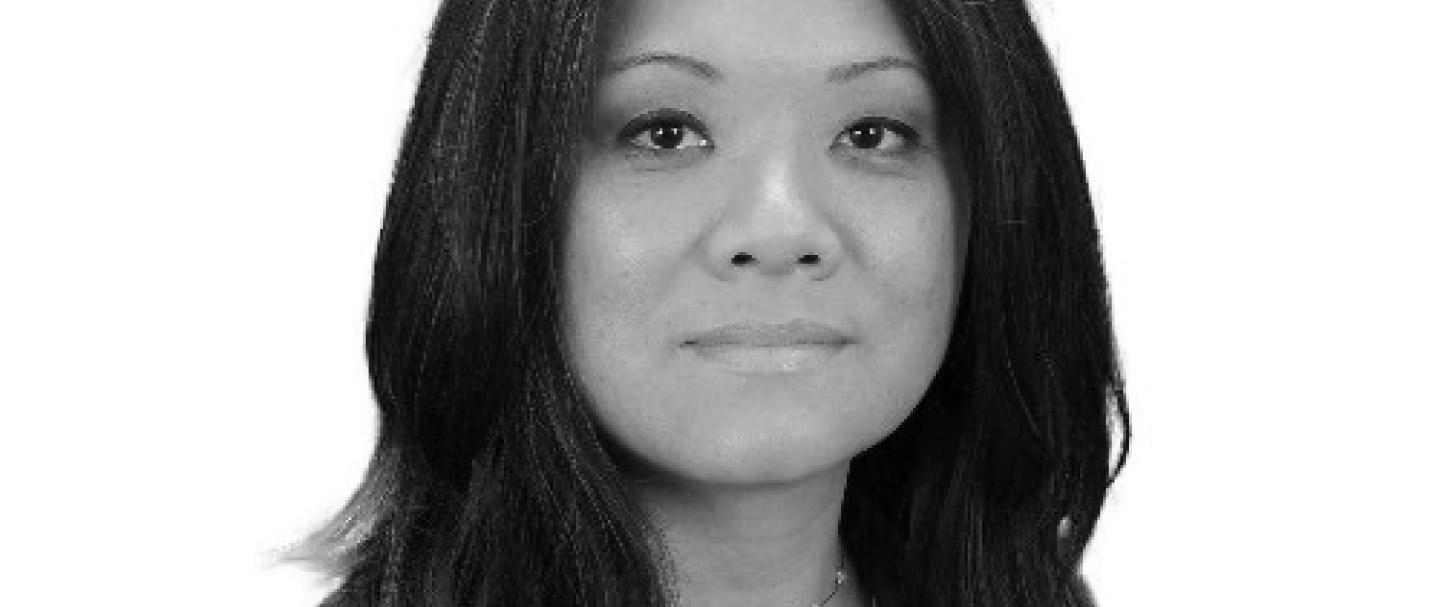 Black and white headshot of Candice Ling