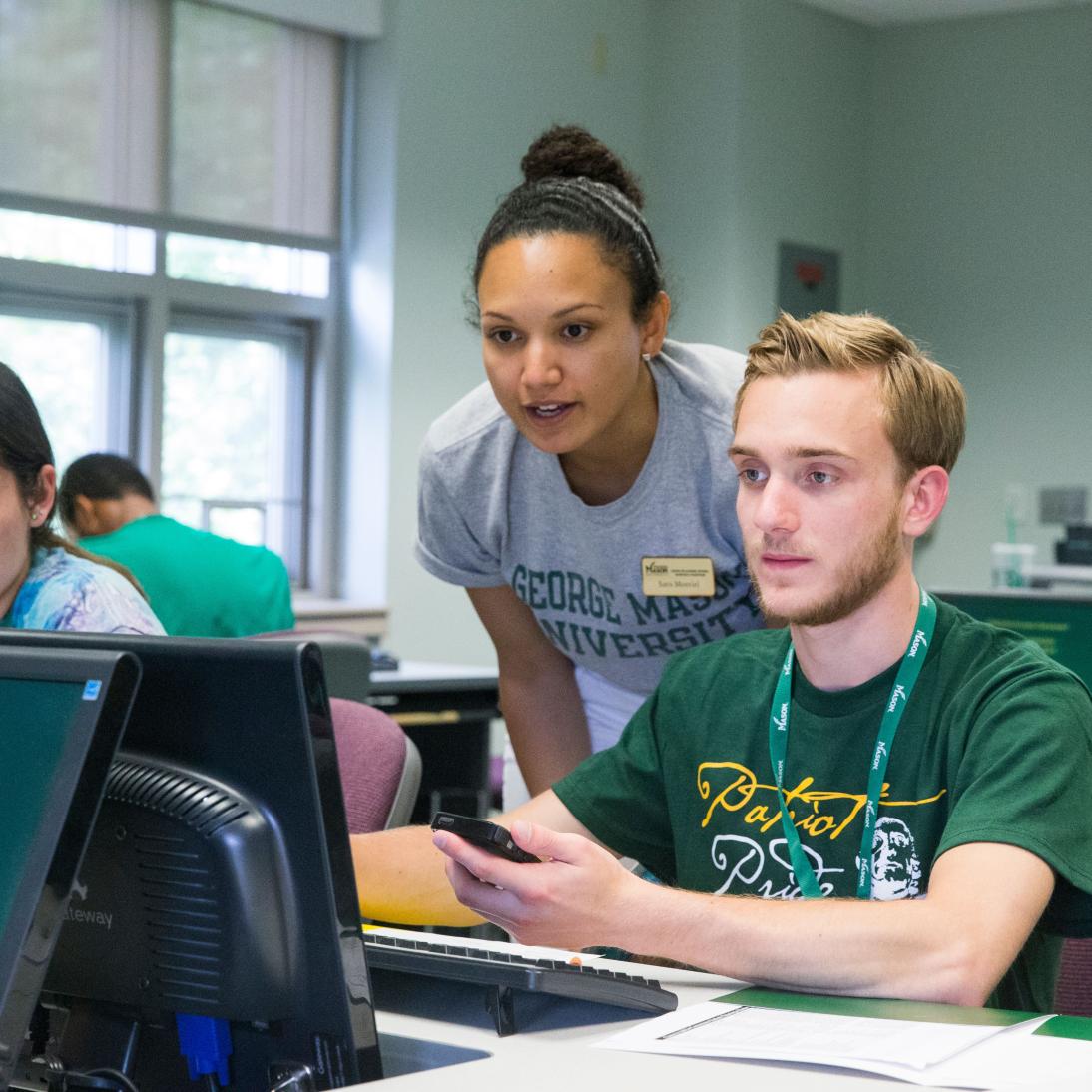 George Mason University students