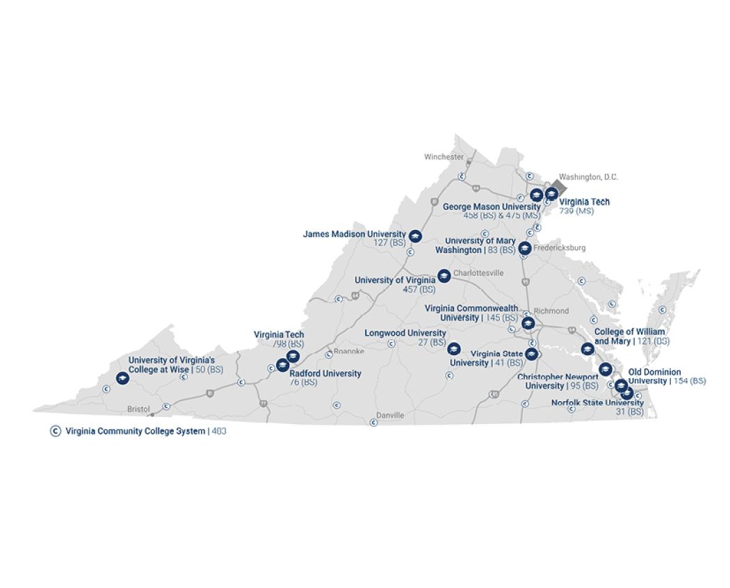 VCCS Map