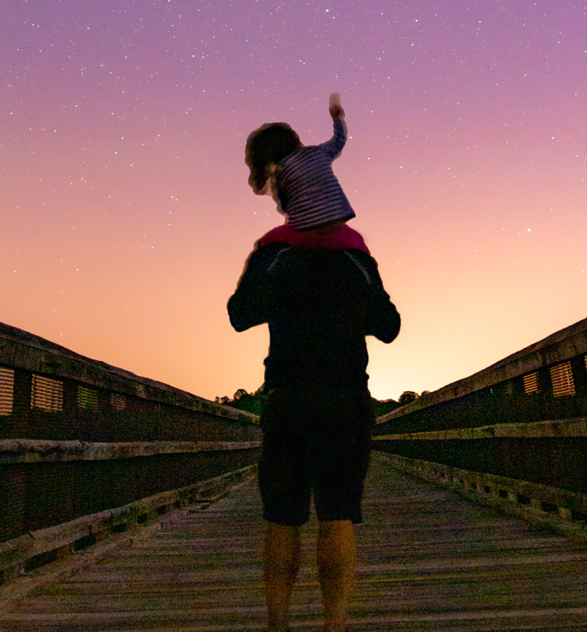 Family in High Bridge Trail State Park