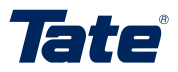Dark blue Tate logo