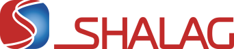 Red and Blue Shalag logo 