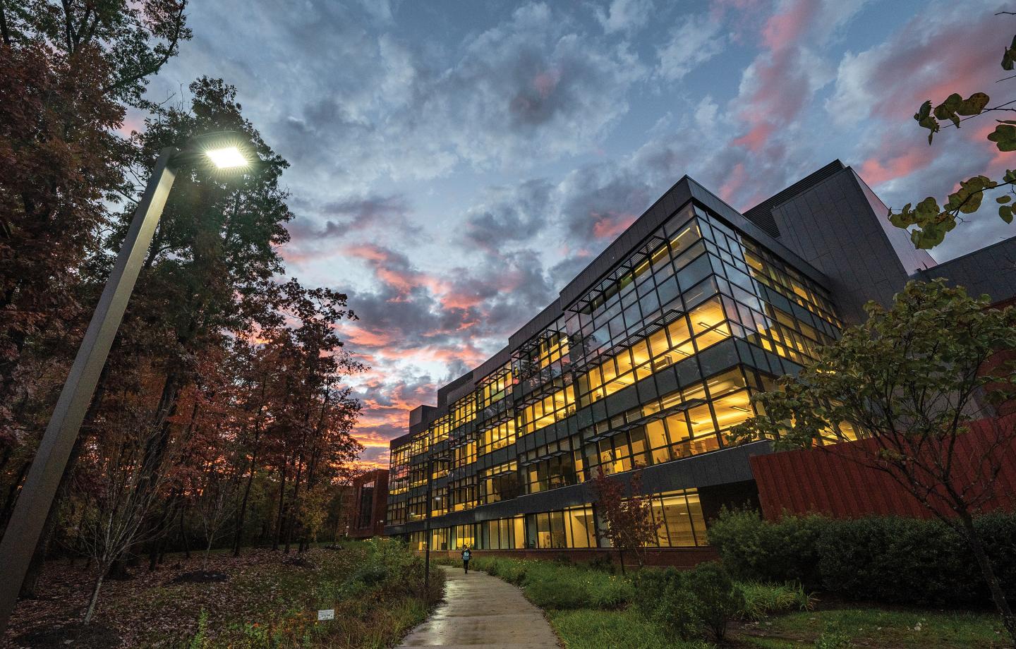 Exterior of George Mason University in Fairfax County