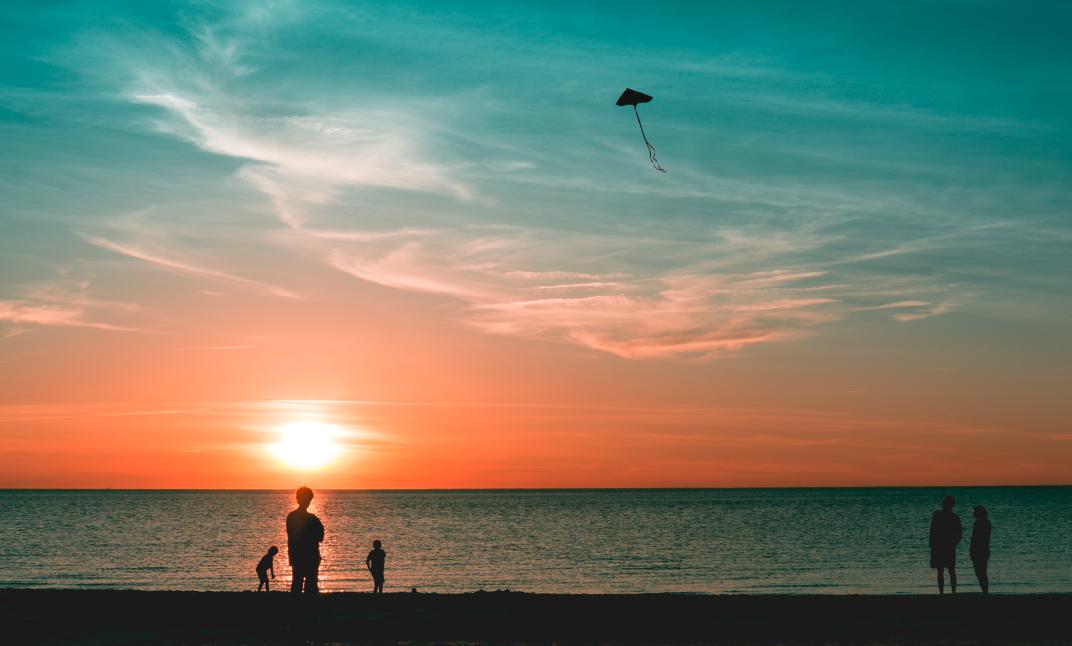 Sunset view of Cape Charles