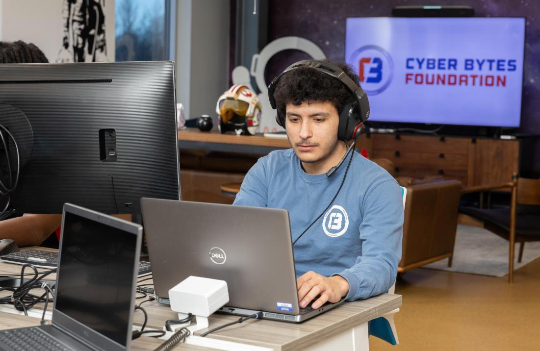 Photo of Cyber Bytes Foundation student 