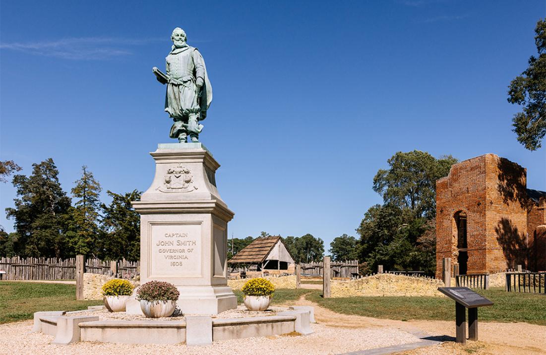 John Smith Statue