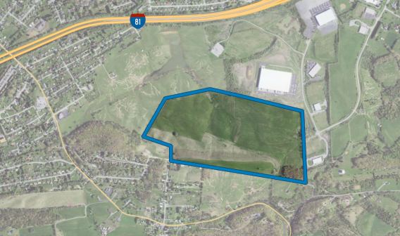 Falling Branch Corporate Park Phase II Map 