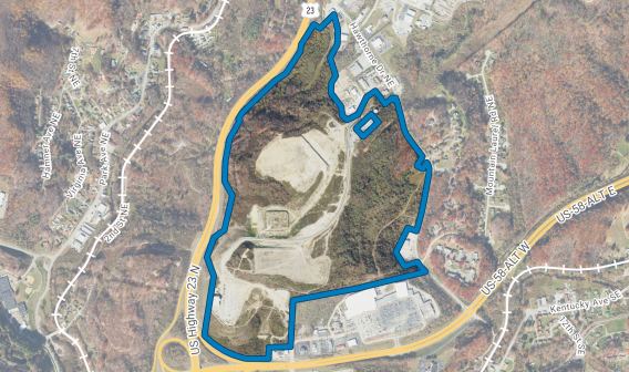 aerial of project intersection business park